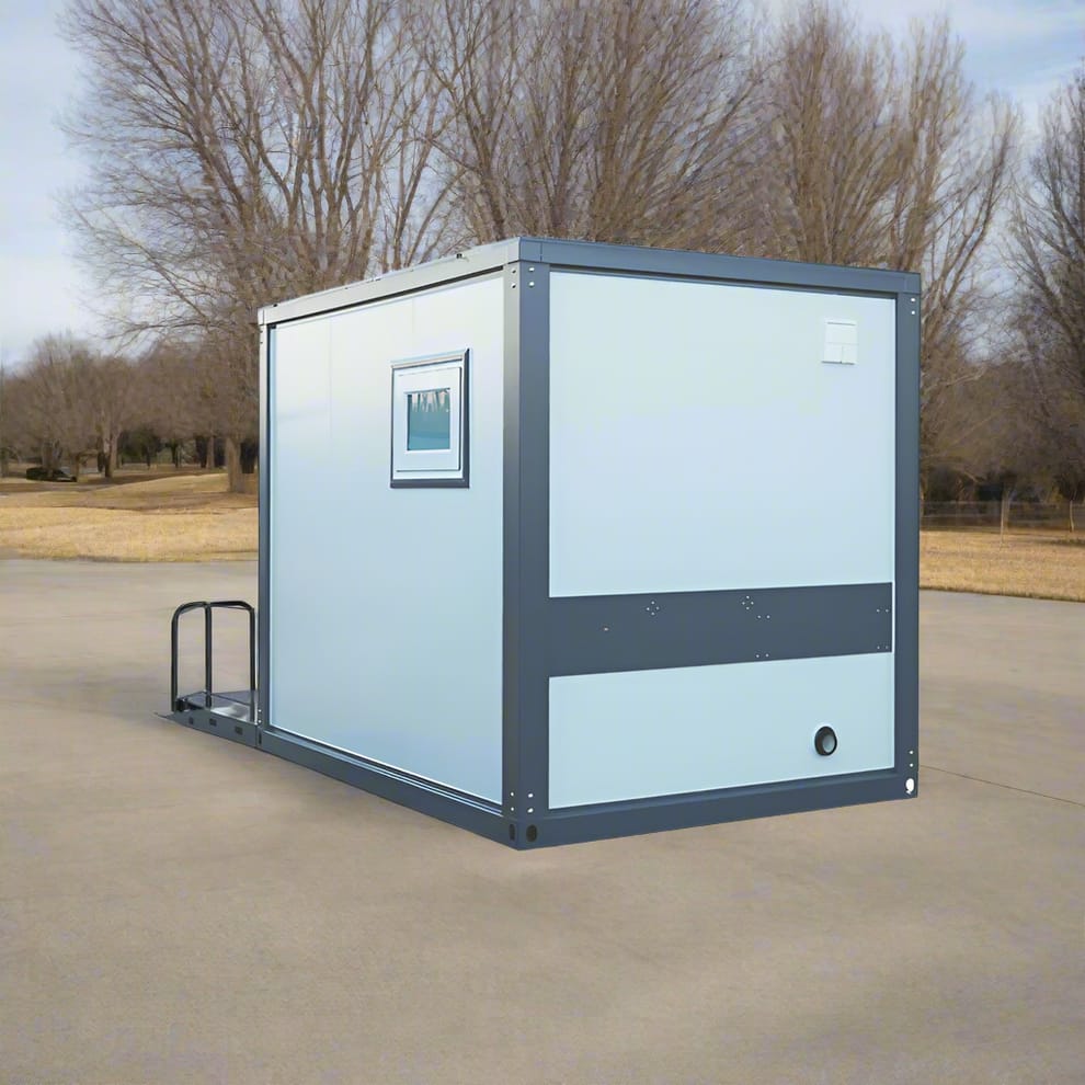 CAEL 7FT Handicap Accessible Portable Restroom with Ramp (CAEL-HAPR7-ADA)