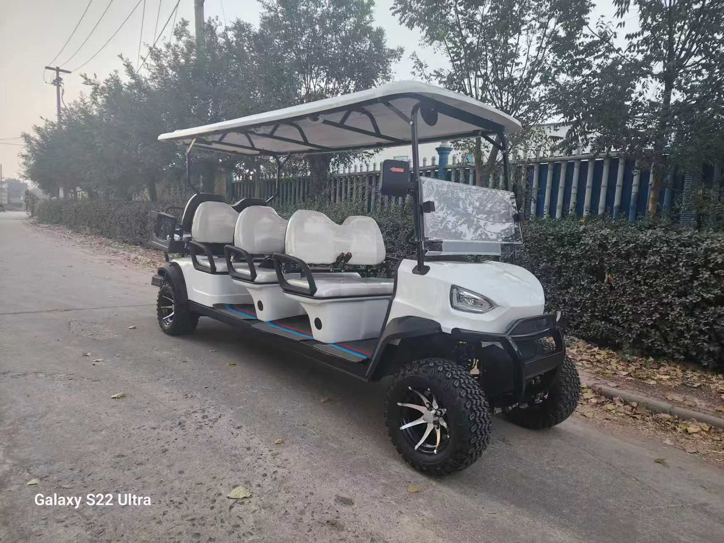 Voiturette de golf électrique tout-terrain 8 places