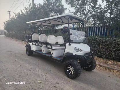Voiturette de golf électrique tout-terrain 8 places