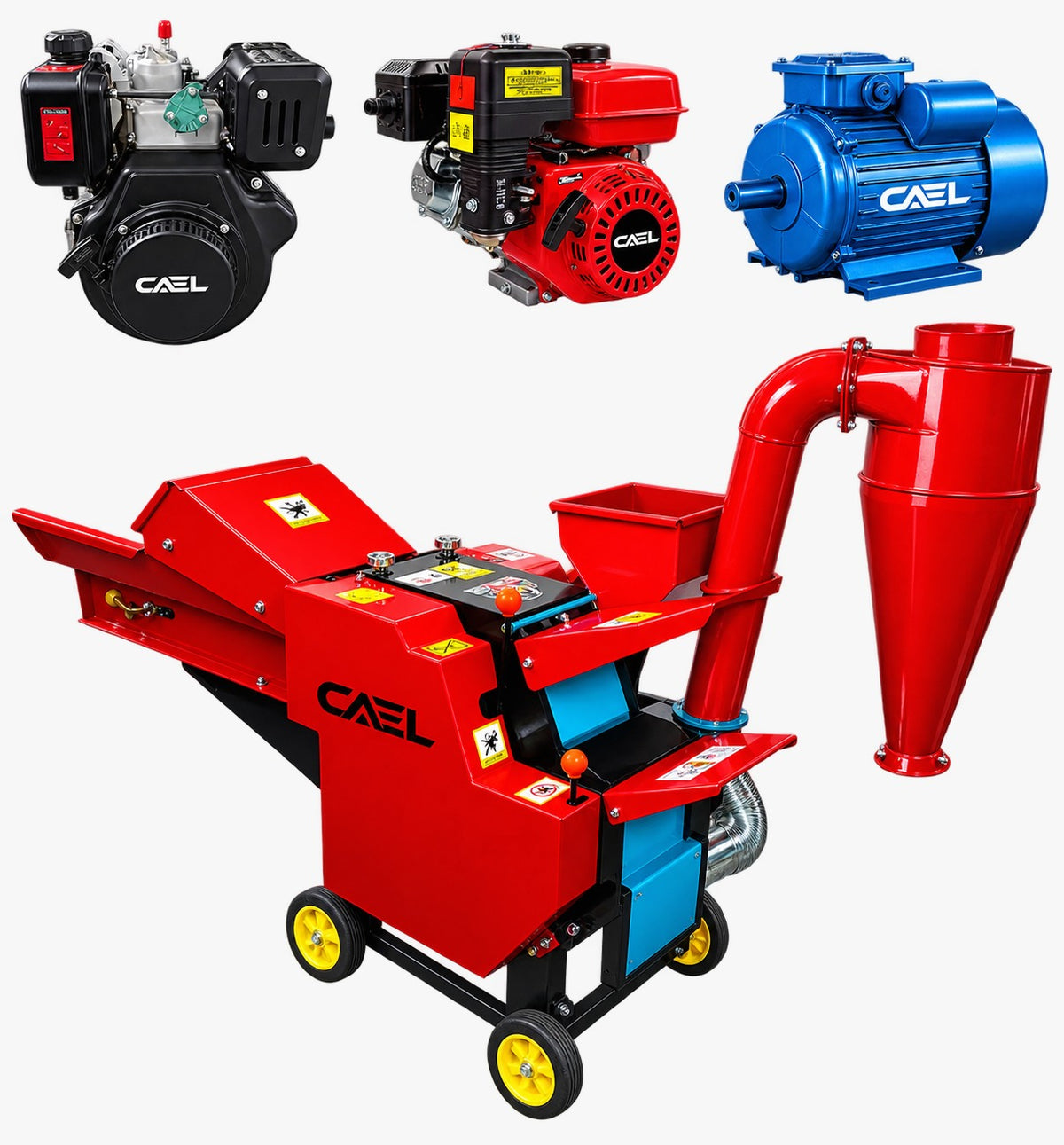 CAEL 9ZT-4.8C Multi-Function Chaff Cutter Machine