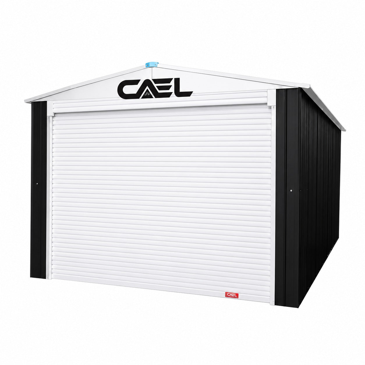 Single Garage Metal Shed with side entry 12(W) x19 (L) x 9.5(H)