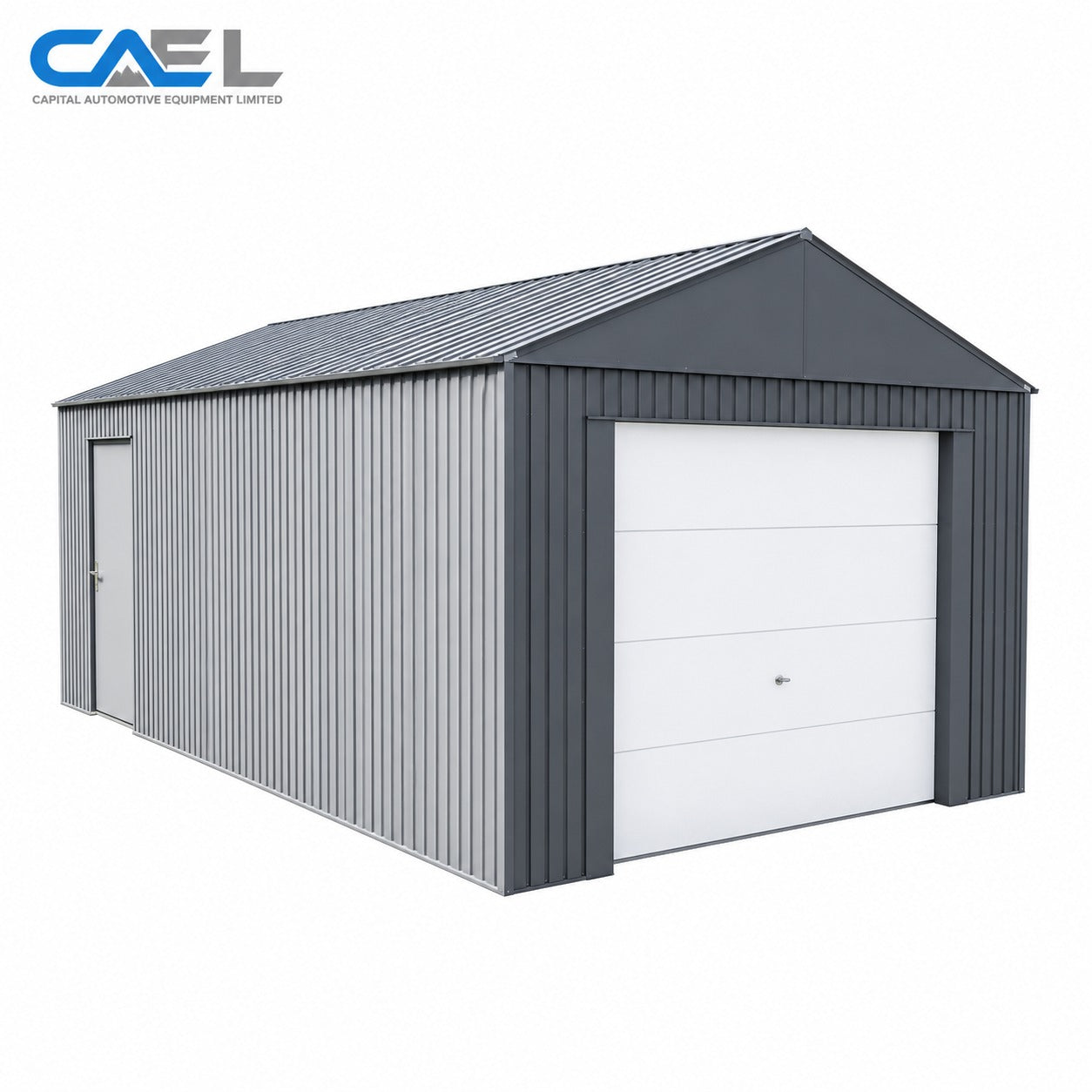 CAEL Metal Barn/Warehouse Shed 43′ Length 20′ Height