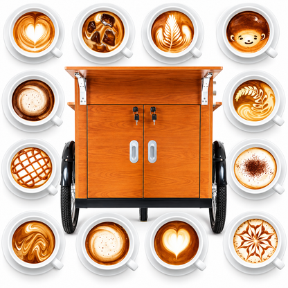 Bicicleta eléctrica de café de CAEL