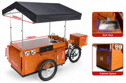 Bicicleta eléctrica de café de CAEL