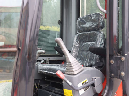 Zero Turn Excavator 3.5 Ton With Swing Boom, AC and Hydraulic Thumb (EX35ZT)