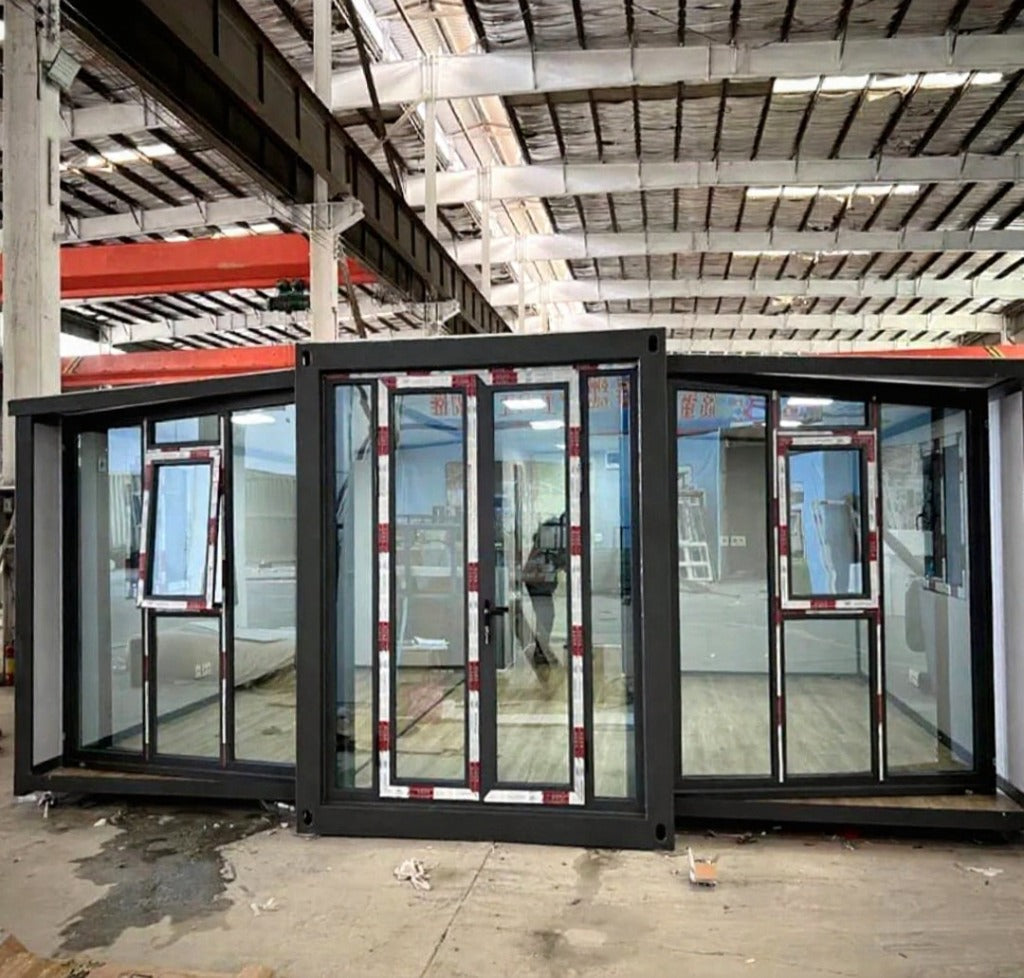 Mobil-home portable toutes saisons / bureau mobile de qualité supérieure de 19 pieds x 40 pieds 