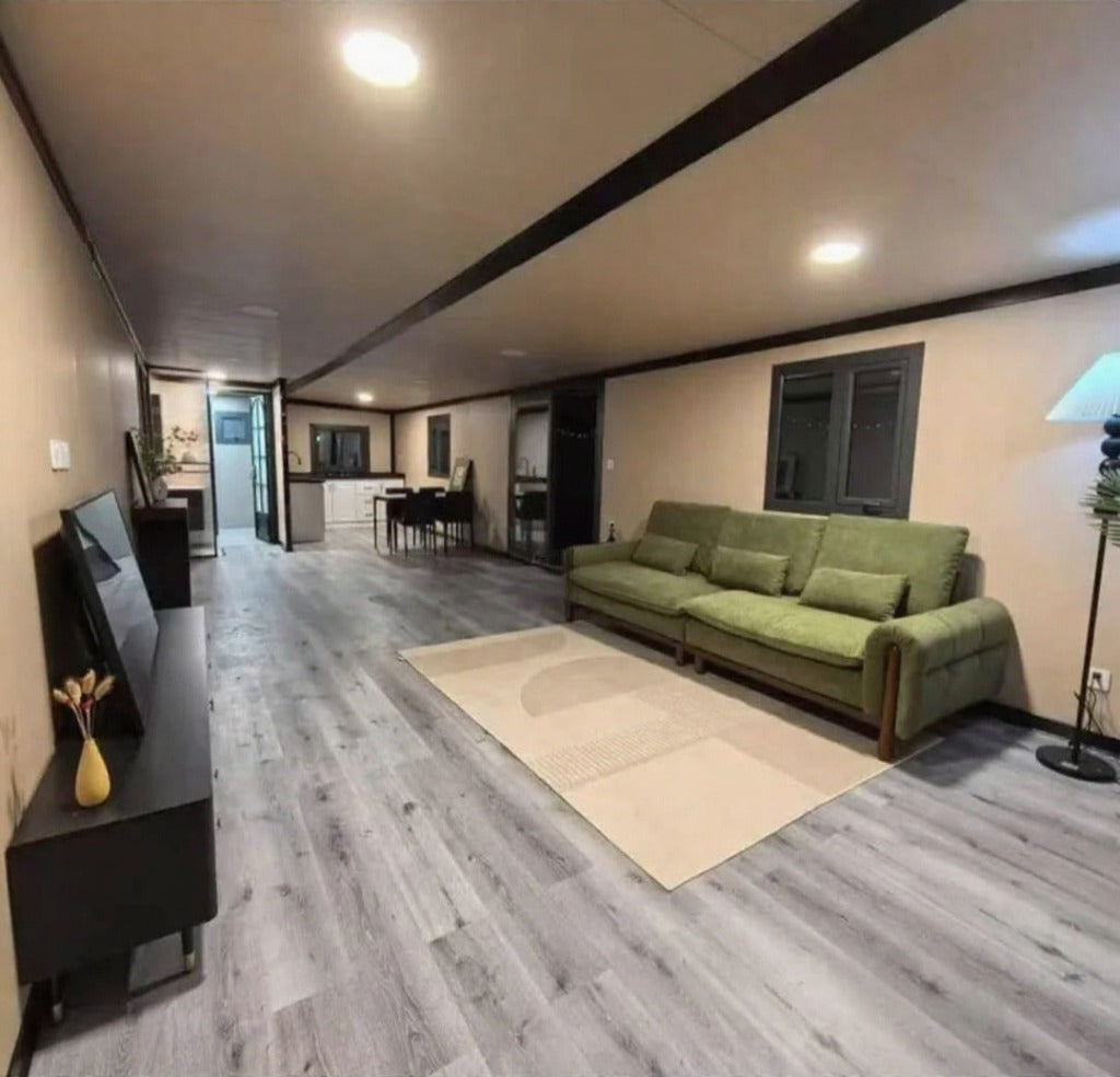 Mobil-home portable toutes saisons / bureau mobile de qualité supérieure de 19 pieds x 40 pieds 