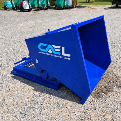CAEL Self Dumping Hopper 1.5CY – Forklift Trash Hopper Heavy Duty