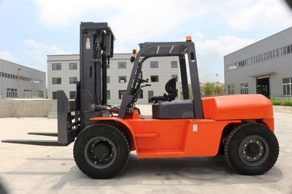 Outdoor Forklift Diesel 8T with side shift