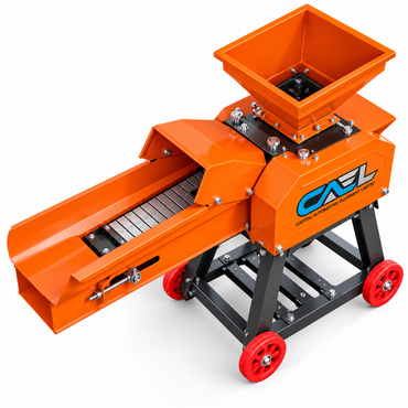 CAEL 9ZT-019C Chaff Cutter with Feed Hopper & Conveyor
