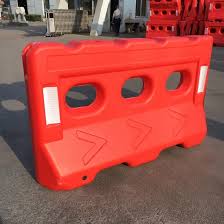 Rotational molded safety barrier