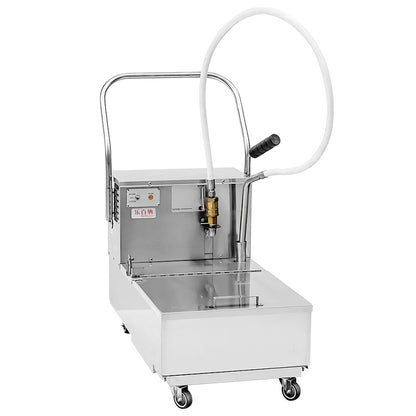 CAEL OF-110 Commercial Electric Oil Filter with Pump for Deep Fryer