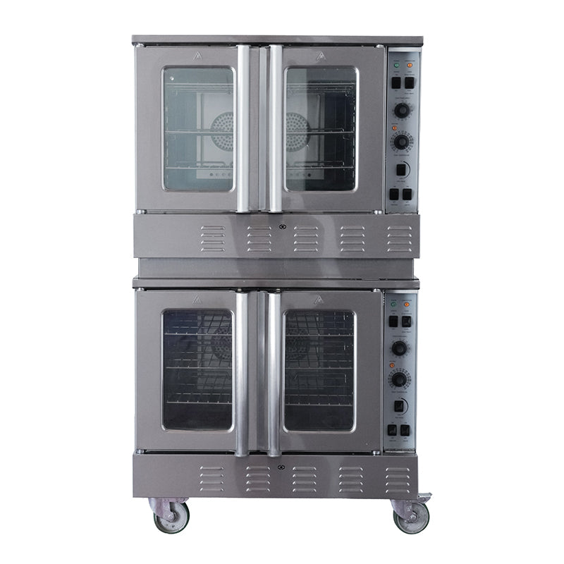 Commercial Double Deck Gas Convection Oven with Deep Depth (GCO511S)