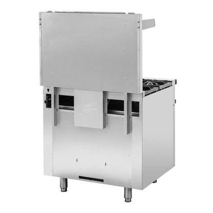 Commercial 6 Stove Gas Range Cooker with Gas Oven for Restaurant (RGR36)