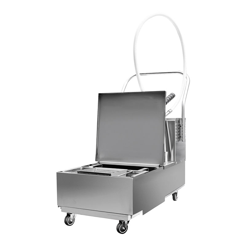 CAEL OF-110 Commercial Electric Oil Filter with Pump for Deep Fryer