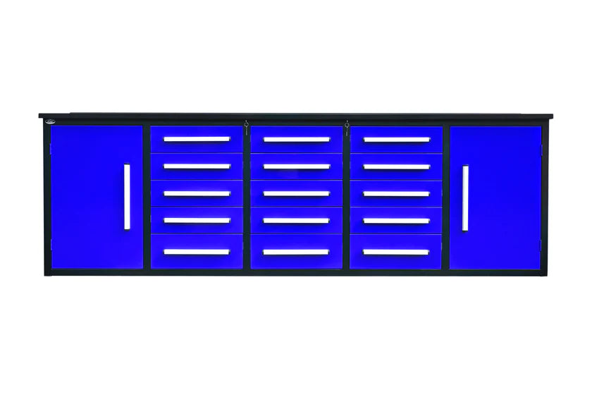 CAEL 10 FT Heavy-Duty Steel Garage Tool Bench