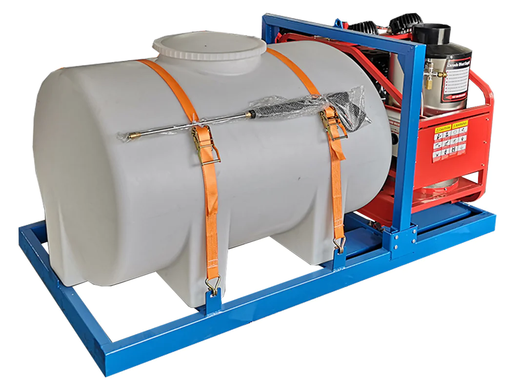 Hot Pressure Washer with Water Tank