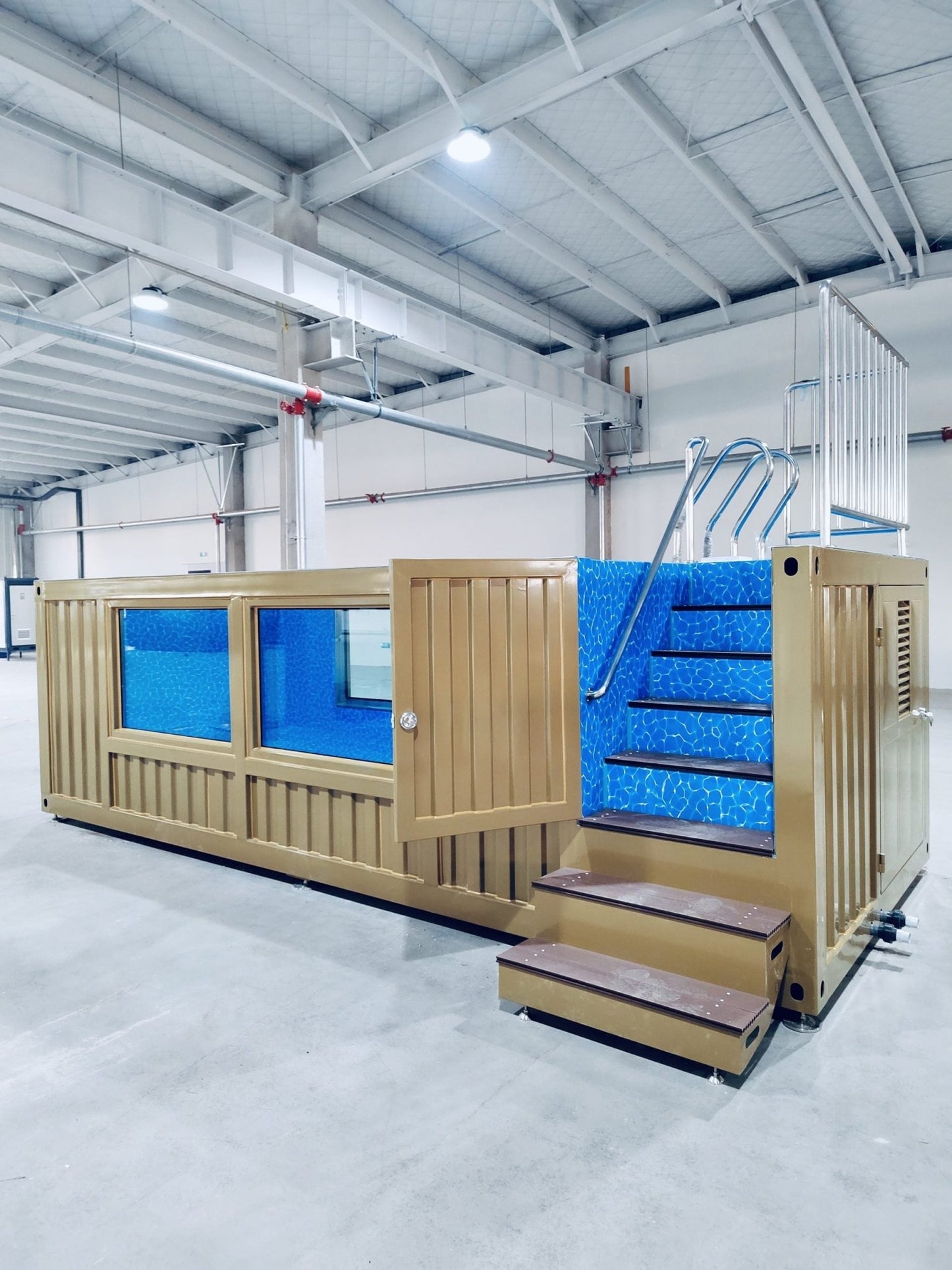 Cael 20 FT & 40 FT Shipping Container Swimming Pools – USA Standard Luxury Pools