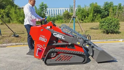 CAEL 680S Skid Steer With Kubota Engine Telescopic Boom