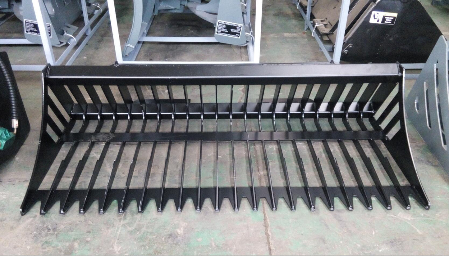 CAEL Rock Bucket for Skid Steer