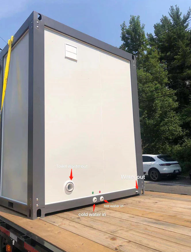 Portable Toilets With Bathroom