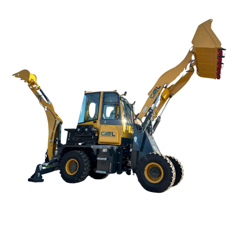 Mini Backhoe Loader Mini Front End Wheel Loader 1.5T