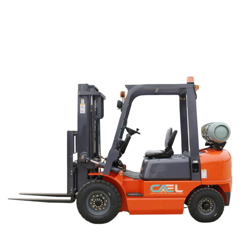 CAEL Forklift LPG 2 Ton with 3 stage side shift