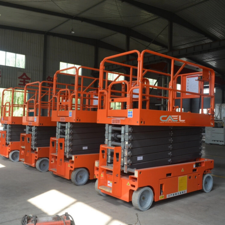 CAEL Self Propelled Scissor Lift- hydraulic electric elevated 12M (39 ...