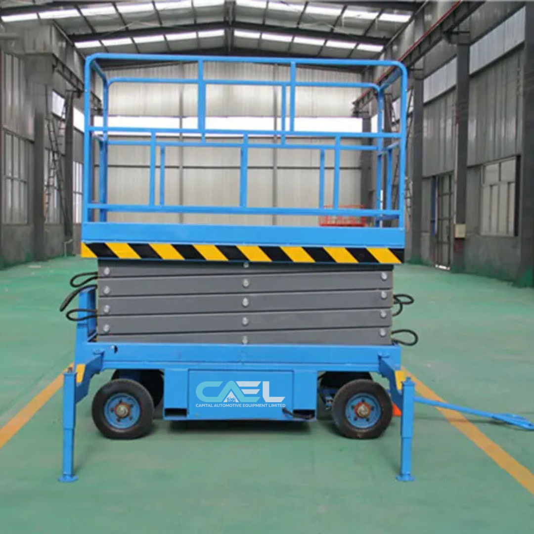 Cael Self Propelled Scissor Lift- Hydraulic Electric Elevated 4m (13 Ft 