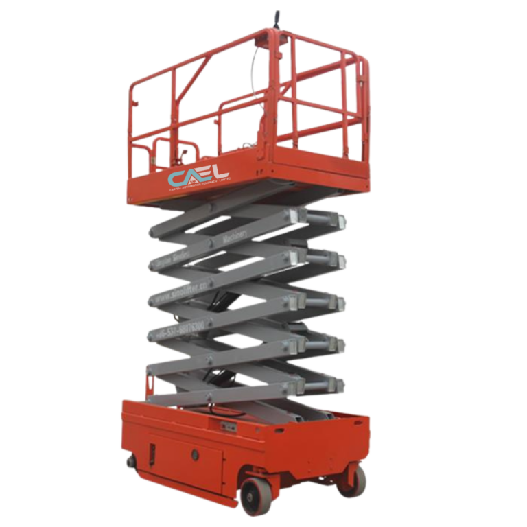 CAEL Self Propelled Scissor Lift- hydraulic electric elevated 16M (52 ...